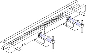 Clamp Router Stabilizer and Level with Pin Guide